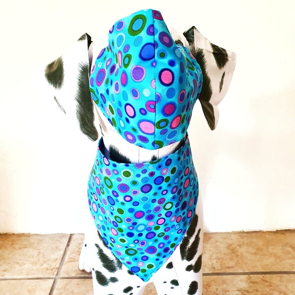 3 for $15 * Pablo Snap On Dog Bandanas & Face Mask - Picture 2 of 12